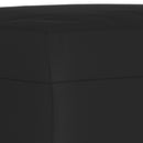 vidaXL fekete mikroszálas szövet lábzsámoly 70 x 55 x 41 cm