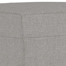 vidaXL világosszürke szövet pad 70 x 35 x 41 cm