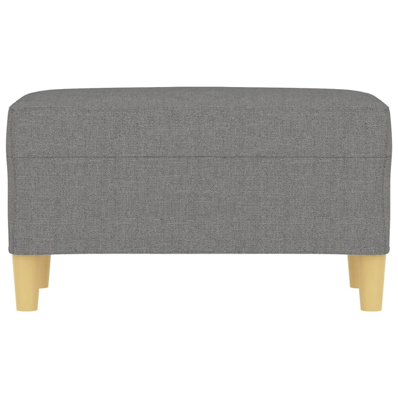 vidaXL sötétszürke szövet pad 70 x 35 x 41 cm