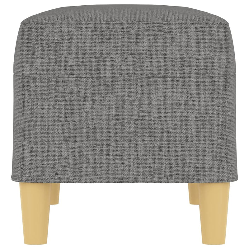 vidaXL sötétszürke szövet pad 70 x 35 x 41 cm