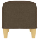 vidaXL barna szövet pad 70 x 35 x 41 cm