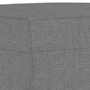 vidaXL sötétszürke szövet pad 100x35x41 cm