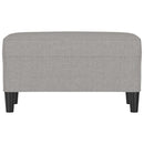 vidaXL világosszürke szövet pad 70 x 35 x 41 cm