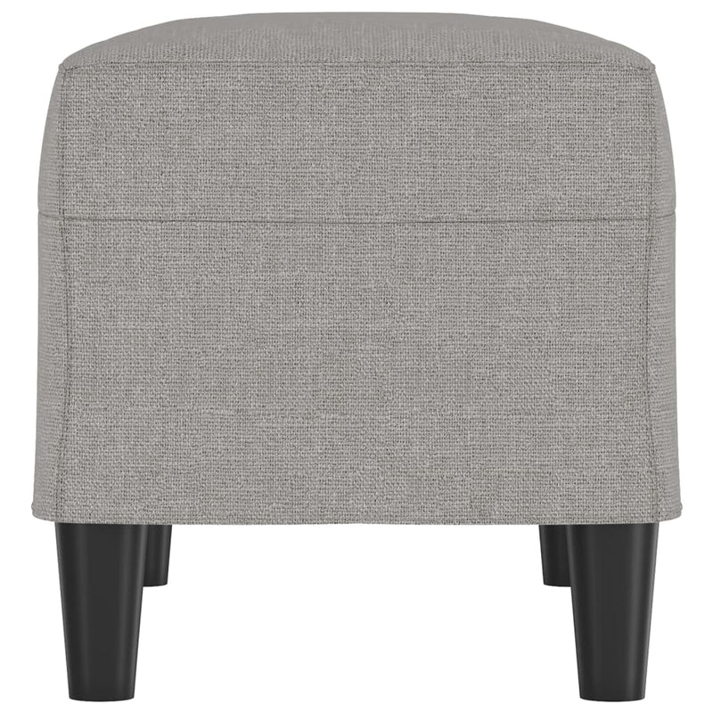 vidaXL világosszürke szövet pad 70 x 35 x 41 cm