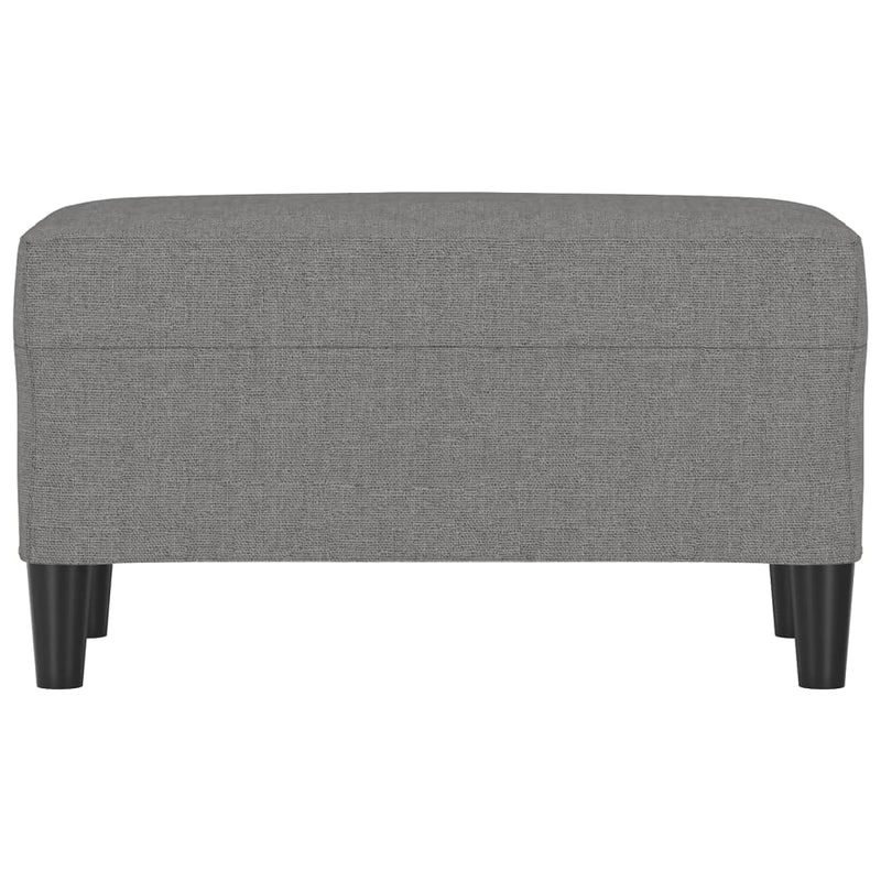 vidaXL sötétszürke szövet pad 70 x 35 x 41 cm