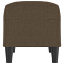 vidaXL barna szövet pad 70 x 35 x 41 cm