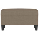 vidaXL tópszínű szövet pad 70 x 35 x 41 cm