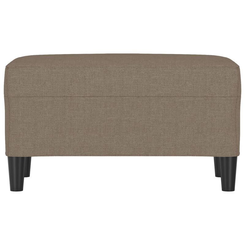 vidaXL tópszínű szövet pad 70 x 35 x 41 cm