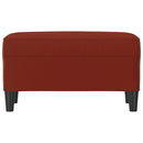 vidaXL bordó műbőr pad 70 x 35 x 41 cm