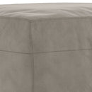 vidaXL világosszürke bársony pad 70x35x41 cm