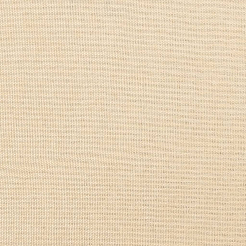 vidaXL krémszínű szövet pad 100 x 35 x 41 cm