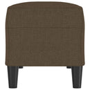 vidaXL barna szövet pad 100 x 35 x 41 cm