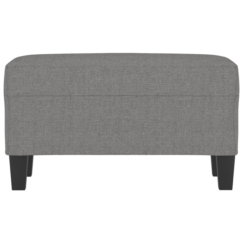 vidaXL sötétszürke szövet pad 70 x 35 x 41 cm