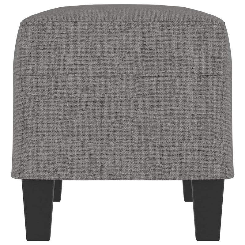vidaXL sötétszürke szövet pad 70 x 35 x 41 cm