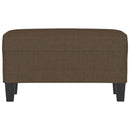 vidaXL barna szövet pad 70 x 35 x 41 cm