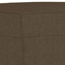 vidaXL barna szövet pad 70 x 35 x 41 cm