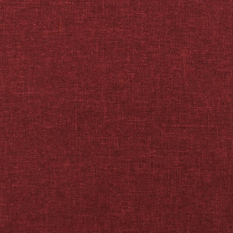vidaXL bordó szövet pad 70x35x41 cm