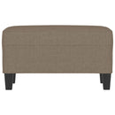 vidaXL tópszínű szövet pad 70 x 35 x 41 cm