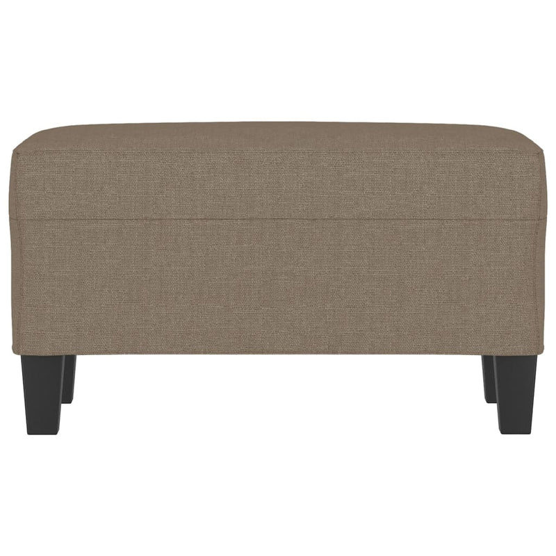 vidaXL tópszínű szövet pad 70 x 35 x 41 cm