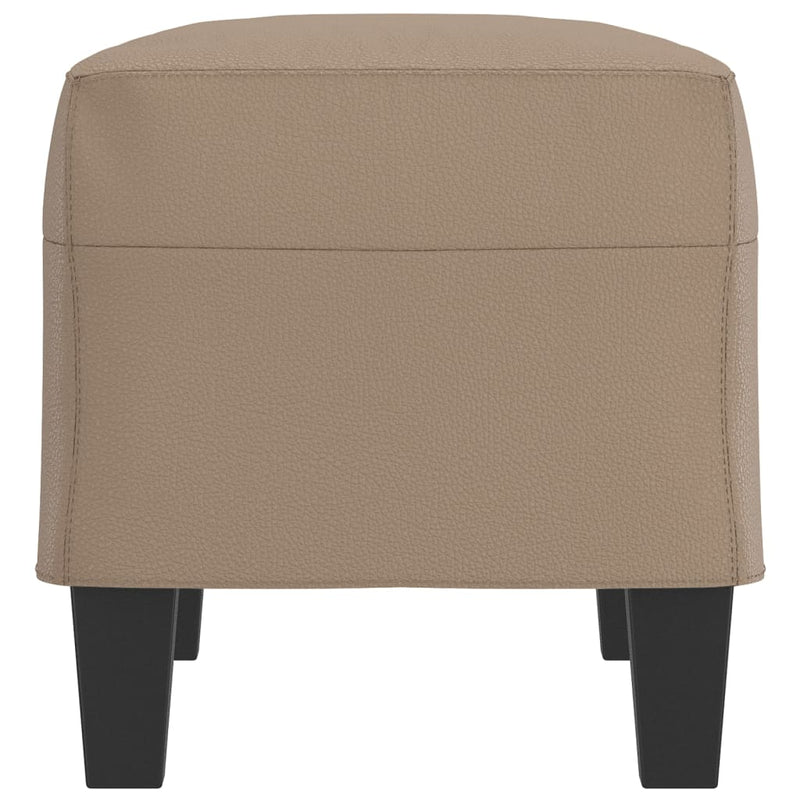 vidaXL kávészínű műbőr pad 70 x 35 x 41 cm