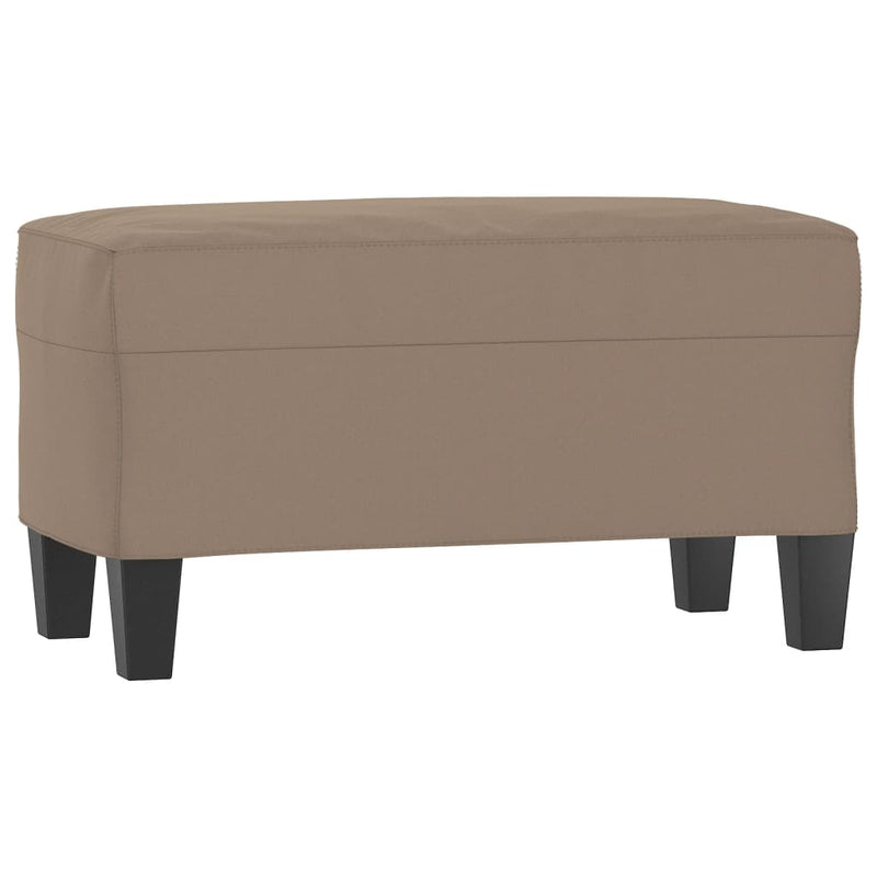 vidaXL tópszínű mikroszálas szövet pad 70 x 35 x 41 cm