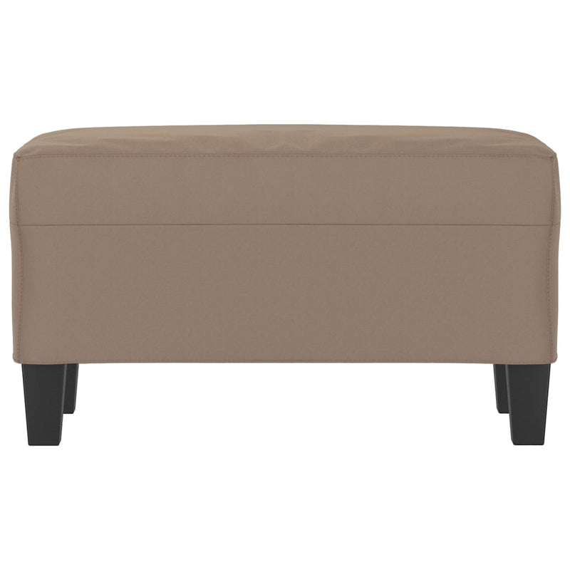 vidaXL tópszínű mikroszálas szövet pad 70 x 35 x 41 cm