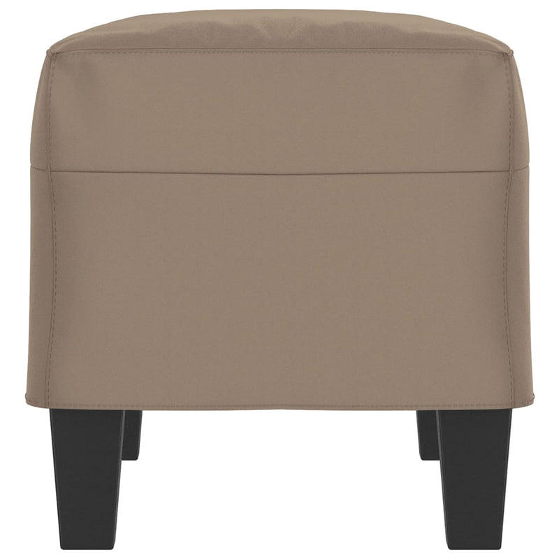 vidaXL tópszínű mikroszálas szövet pad 70 x 35 x 41 cm