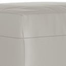 vidaXL világosszürke mikroszálas szövet pad 70 x 35 x 41 cm