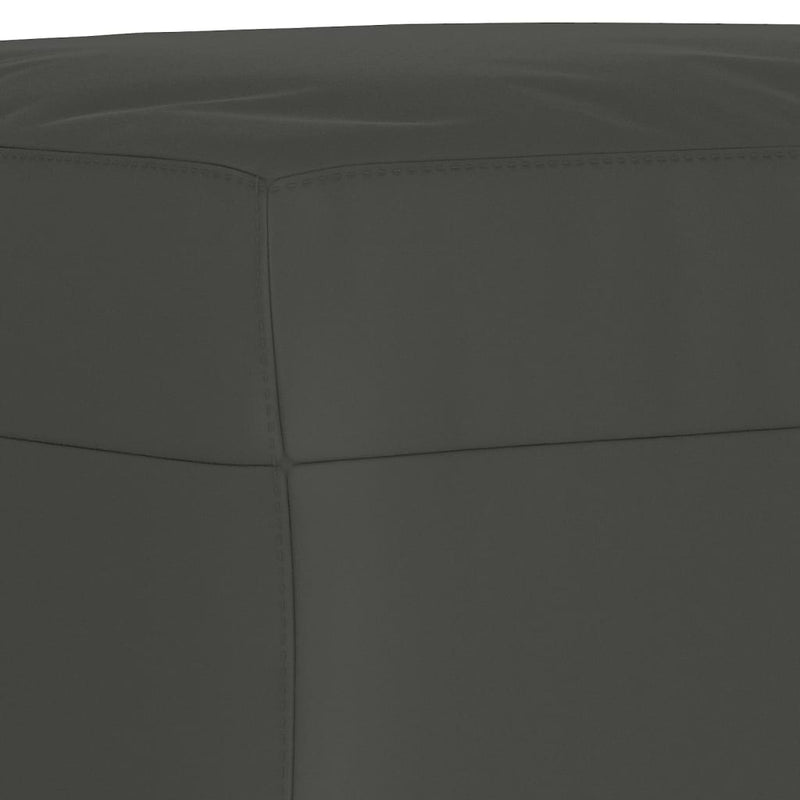 vidaXL sötétszürke mikroszálas szövet pad 70 x 35 x 41 cm