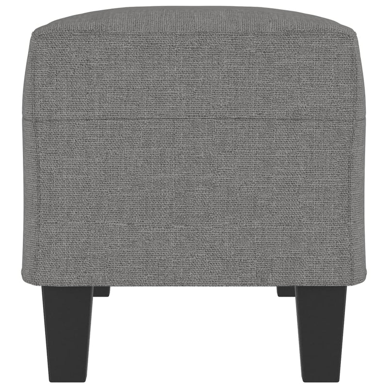 vidaXL sötétszürke szövet pad 100x35x41 cm