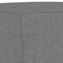 vidaXL sötétszürke szövet pad 100x35x41 cm