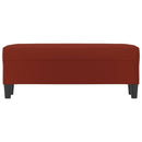 vidaXL bordó műbőr pad 100 x 35 x 41 cm