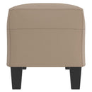 vidaXL kávészínű műbőr pad 100 x 35 x 41 cm