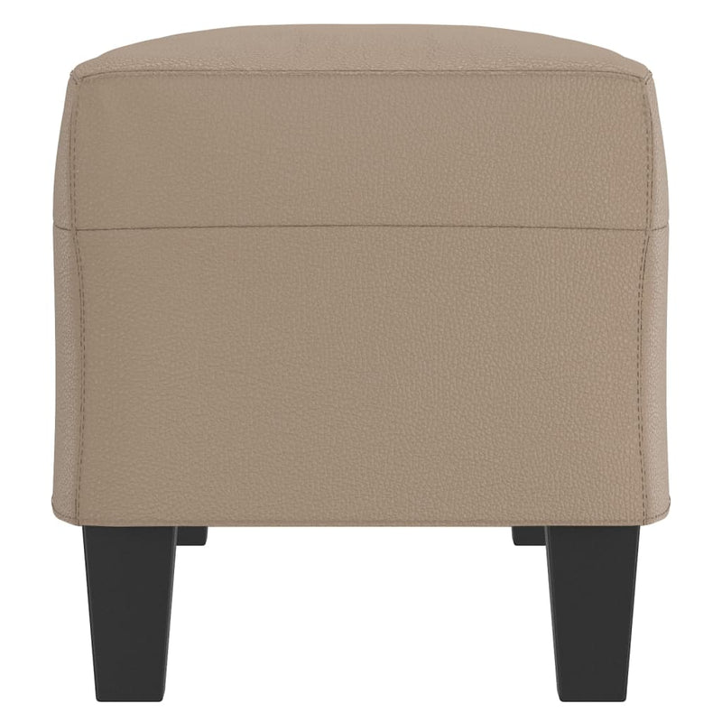 vidaXL kávészínű műbőr pad 100 x 35 x 41 cm