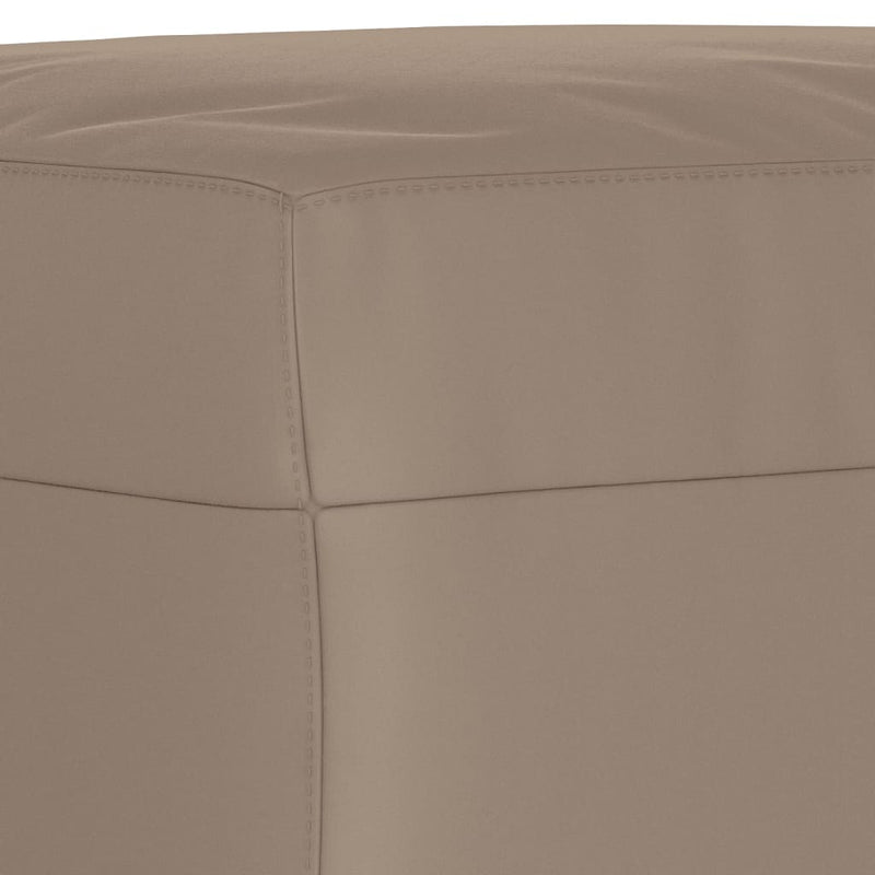 vidaXL tópszínű mikroszálas szövet pad 100x35x41 cm