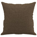vidaXL 2 db barna szövet díszpárna 40 x 40 cm