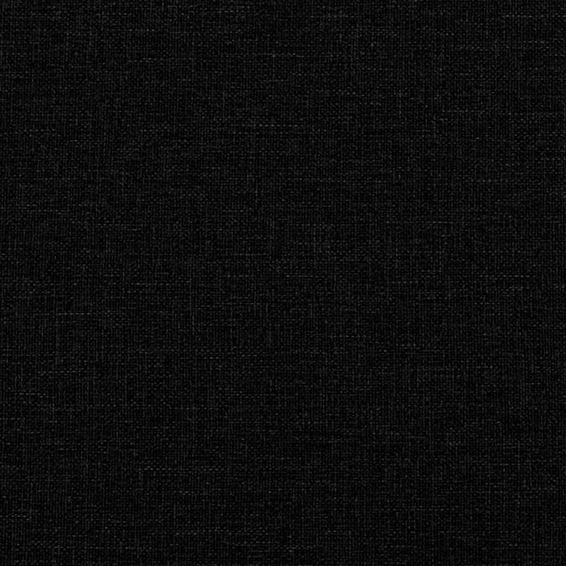 vidaXL 2 db fekete szövet díszpárna Ø15 x 50 cm