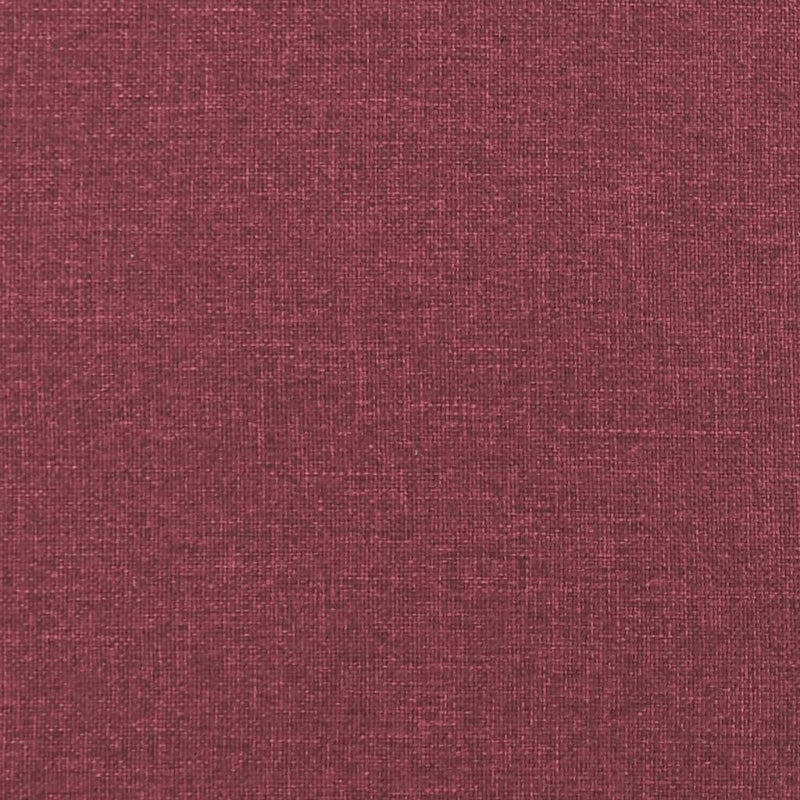 vidaXL 2 db bordó szövet díszpárna Ø15x50 cm