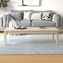 vidaXL tömör fenyőfa dohányzóasztal 110 x 50 x 30 cm