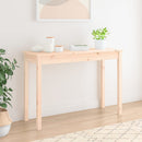 vidaXL tömör fenyőfa tálalóasztal 110 x 40 x 75 cm