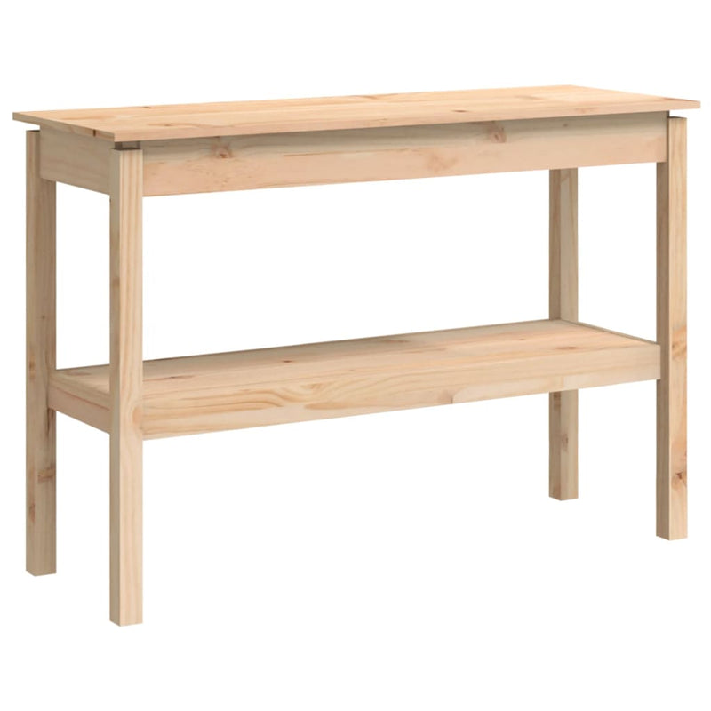 vidaXL tömör fenyőfa tálalóasztal 110 x 40 x 75 cm