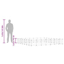 vidaXL 28 paneles fekete acél kisállatketrec ajtóval 35 x 35 cm