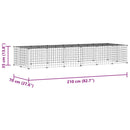 vidaXL 28 paneles fekete acél kisállatketrec ajtóval 35 x 35 cm