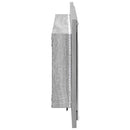 vidaXL Tükör LED -es lámpákkal Szürke Sonoma 90 x 8,5 x 37 cm Faanyag