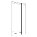 vidaXL 3-paneles fehér szövetparaván 120 x 220 cm