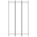 vidaXL 3-paneles fehér szövetparaván 120 x 220 cm