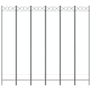 vidaXL 6-paneles fehér szövet térelválasztó 240x220 cm