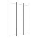 vidaXL fehér 3 paneles szövetparaván 300x180 cm