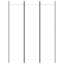 vidaXL fehér 3 paneles szövetparaván 300x180 cm