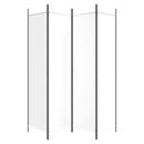 vidaXL 4 paneles fehér szövet térelválasztó 200 x 200 cm
